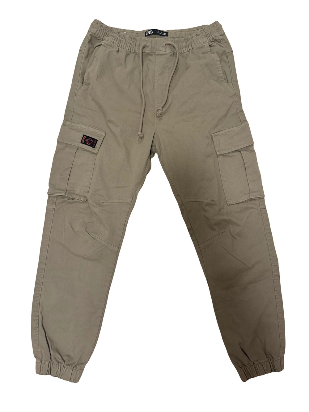 Zara Men’s Olive/Tan Cargo Joggers